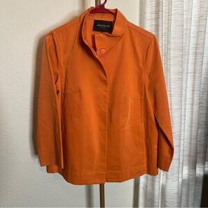 Lafayette 148 New York Bold Orange Blazer